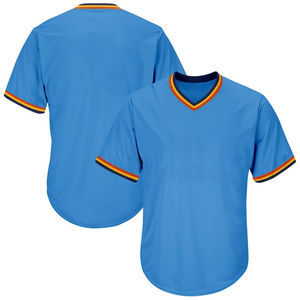 Maillot de baseball personnalisé pour homme avec logo imprimé, 100% meilleur matériau, service ODM, prix personnalisé bon marché, plus vêtements de baseball et de softball - Product Image 6