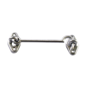 Ganci Fermafinestre Cromo Satinato Lunghezza 80 mm - Product Image 1