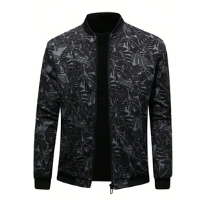 New Streetwear Fashion Stylish Floral Print Baseball <b>Jackets</b> for <b>Men</b> High Quality Outdoor Winter Casual Printed Y2K <b>Jackets</b> - Product Image 1
