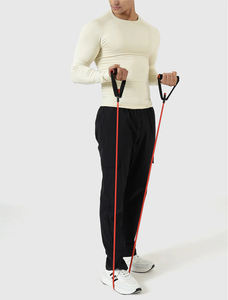 Chemises de compression personnalisées pour hommes, salle de sport et course à pied, imprimées, polyester uni, chemise de musculation, chemise de compression par sublimation pour hommes - Product Image 2