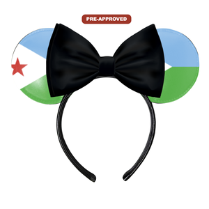 Diadema Personalizada por Encargo de Fábrica - Diseño de Orejas de Ratón Conceptuales Pre-Aprobado por Djibouti H.E.R. Accesorios Hechos a Medida - Product Image 1