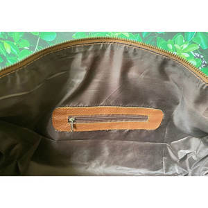 Bolsa de Viaje de Piel Vacuna con Diseño de Bolsillo, Nueva Llegada, Bolsa de Hombro Moderna, Bolsa de Viaje de Piel Vacuna Personalizada - Product Image 6