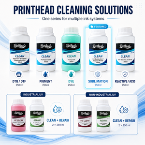 PrinthLiquid 250ml Solución de Limpieza para Cabezales de Impresión de Tinta de Sublimación y Dispersión, Limpiador de Cabezales de Impresora Textil - Product Image 5