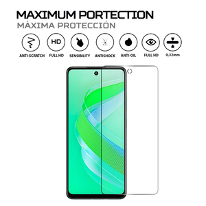 ANTISHOCK <b>Screen</b> Protector for Infinix Smart 8 Plus Premium Durable <b>Cover</b> to Safeguard Your Device's Display - Product Image 2
