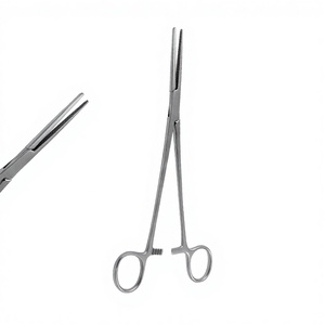 Pinzas hemostáticas Roberts, abrazadera de arteria Roberts de acero inoxidable de 22,0 cm, pinzas de arteria dentada plana recta, instrumento quirúrgico - Product Image 1
