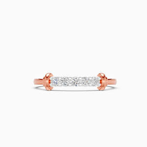 Bague de fiançailles en platine pour femme, diamant taille marquise, certifié IGI, plaqué or 18 carats, style luxueux - Product Image 2