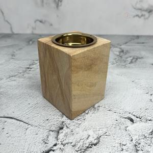 Brûleur d'encens en bois décoratif pour salle de méditation, élégant porte-encens pour un environnement calme - Product Image 2