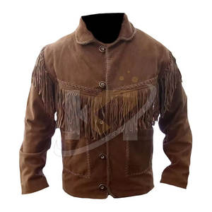 Precio al por mayor de moda de los hombres chaqueta de gamuza PU de alta calidad de los hombres de gamuza chaquetas de invierno - Product Image 1