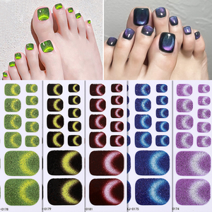 Tiras de esmalte de uñas no tóxicas respetuosas con el medio ambiente de alta calidad de Venta caliente pegatinas de uñas exquisitas - Product Image 4