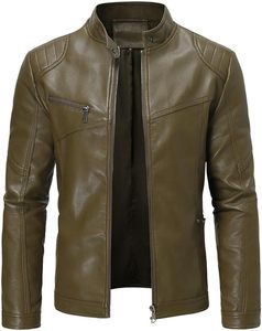 Veste en cuir coupe-vent nouvelle mode pour hommes veste avec grande taille prix raisonnable veste pour hommes livraison DDP - Product Image 1