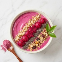 Astrawell Premium Rode Drakenvrucht Poeder Fabriek Groothandel Op Voorraad 100% Natuurlijk Gedroogd Roze Pitaya Poeder Bulk Prijs