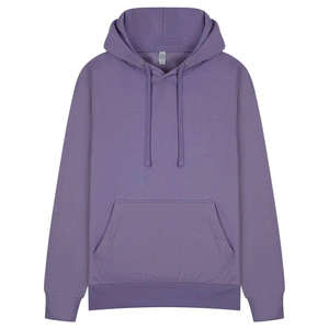 Pull Boxy Fit sérigraphié à capuche avec broderie de logo, sweats à capuche unis personnalisés pour hommes, vente en gros au meilleur prix - Product Image 1