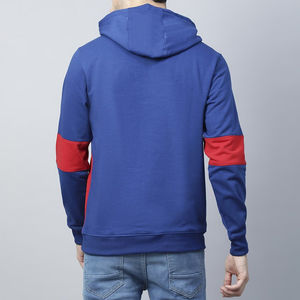 Nouvel arrivage Pull à capuche d'hiver pour hommes décontracté surdimensionné à manches longues thermique polaire entraînement solide à capuche coupe-vent respirant - Product Image 4