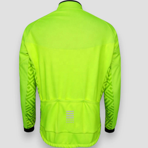 Maillot de cyclisme personnalisé à manches courtes pour homme, panneaux en maille respirante, fermeture éclair intégrale, OEM, étiquette privée disponible - Product Image 3