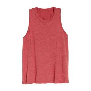 Camiseta sin Mangas con Cuello Alto Elegante para Mujer, para Entrenamientos, Estilo Casual, Cómoda, Moderna, Tejida, Transpirable, para Verano - Product Image 3