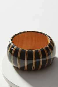 Brazaletes de madera Set Heart Cut Trendy Women's Round Handmade Fashion Gift INDIA ART PLACE - Product Image 5