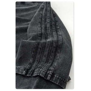 High Quality OEM Design Custom Washed <b>Sweatshirts</b> Acid Wash Oversized Hoodies <b>Vintage</b> Men's <b>Sweatshirts</b> Basics Custom Material - Product Image 6