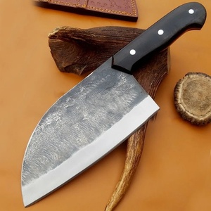 Cuchillo de Cocina Multifuncional JEXMOO, Hecho a Mano, de Acero al Carbono, con Funda de Cuero - Product Image 3