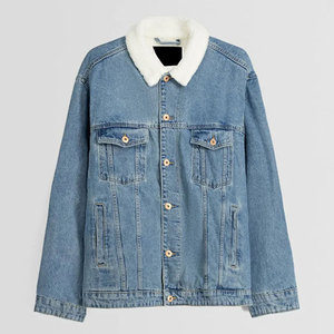 Meilleures ventes Vestes d'hiver pour homme Vestes en toile de qualité supérieure Nouvelle veste en jean pour homme à la mode à bas prix - Product Image 3