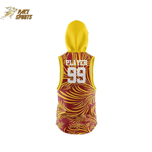 เครื่องแบบอเมริกันฟุตบอล7v7ออกแบบล่าสุดธงเทคนิคการระเหิดขนาดพิเศษพอดีตัวระบายอากาศ - Product Image 4