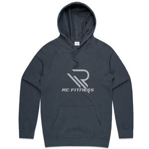 Sweat à capuche surdimensionné en molleton 100% coton pour homme avec logo brodé personnalisé, épaules tombantes, streetwear d'hiver - Product Image 1