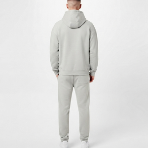 Heavyweight Designer Logo Oversized Cotton Street Wear 2 Piece Set <b>Men's</b> Custom Embroidery logo <b>Tracksuits</b> For <b>Men</b> - Product Image 5