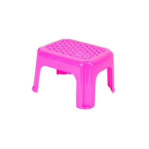 Durable Plastic <b>Stool</b> Chair Low <b>Step</b> <b>Stool</b> Stackable Living Room Furniture Multiple Colors Home School Apartment Modern - Product Image 4