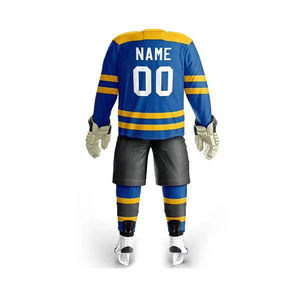 Uniforme de hockey sur glace/vêtements de sport par sublimation nouveaux adultes portent un uniforme de hockey sur glace confortable - Product Image 3