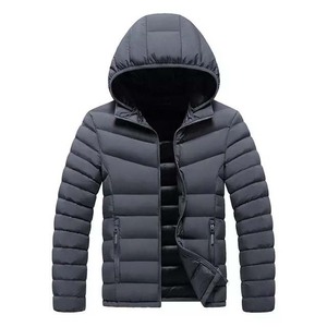 Veste d'hiver pour homme personnalisée 2026, veste décontractée de rue pour homme, veste d'hiver, veste matelassée coupe-vent avec capuche - Product Image 2