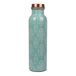 Proveedor al por Mayor de Botellas de Agua de Cobre Puro, Exportador de Botellas de Dormitorio con Diseño Martillado, Beneficios Ayurvédicos, Fabricante de la India - Product Image 4