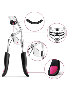 Ensemble d'appliqueurs pour recourbe-cils avec logo personnalisé, recourbe-cils en acier inoxydable coloré - Product Image 3