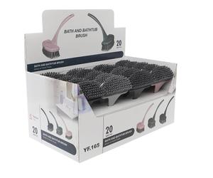 Cepillo de plástico para fregadero, lavamanos y limpieza de colores con soporte, respetuoso con el medio ambiente, fibra de mascotas duradera - Product Image 3