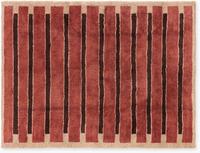 Tapis d'intérieur en laine doux et uniques, tuftés à la main, au design moderne, avec envers en latex, motif géométrique, à poils ras, pour salon