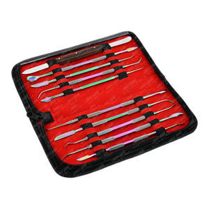 Ensemble d'outils de spatule de cire de sculpture professionnelle Instruments de sculpture Outils de sculpture et de modélisation de 10 pièces Graveur de cire chirurgicale - Product Image 5