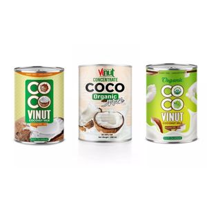 กะทิ13.5ออนซ์แบรนด์ vinut สำหรับทำอาหารที่มีไขมันสูง (22%-20%) บริการผลิตจากเวียดนาม - Product Image 6