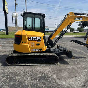 Vente chaude JCB 50Z-1 5 tonnes Mini pelle hydraulique sur chenilles pelle moteur d'origine pompe moteur PLC composants de base prix usine - Product Image 2