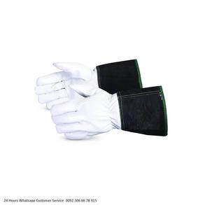 Gants de soudage en cuir à manchette longue Fonction imperméable - Product Image 3