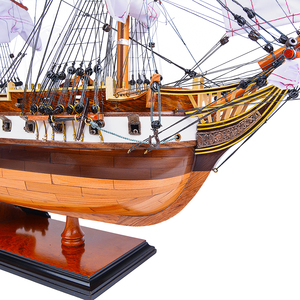 Uss Chòm Sao L72cm Vừa Bằng Gỗ Mô Hình Tàu Thủ Công Mỹ Nghệ Thuật Thủ Công Mỹ Nghệ Cho Trang Trí Nội Thất Hải Lý Trang Trí Nội Thất Sơn Kỹ Thuật - Product Image 3