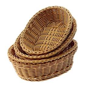 Bandeja de servicio de ratán ecológica con diseño hecho en India, madera natural con forma de tamaño de tendencia para uso doméstico en restaurantes de hoteles - Product Image 3