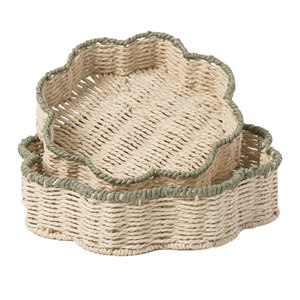 OEM, venta al por mayor, tendencia, hermoso diseño, artesanía, algas marinas, bandeja para servir, hogar, restaurante, decoración hecha en Vietnam - Product Image 1