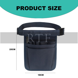 Raw to Fine Nurse Fanny Pack Blue Utility Pocket Organizador para uso diario/al aire libre/Casual - Product Image 5