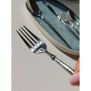 ชุดเครื่องเงินสแตนเลสขัดเงาเครื่องเงินชุดเครื่องใช้บนโต๊ะอาหารสำหรับภัตตาคารโรงแรมร้านอาหารสไตล์อเมริกัน - Product Image 5