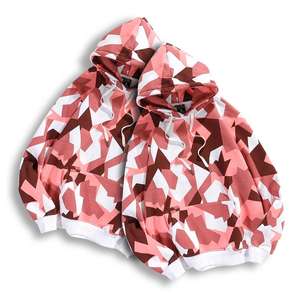 Sweat-shirts en molleton de coton tie-dye personnalisés pour hommes en gros - Product Image 5