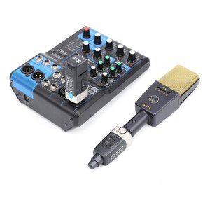 Adattatore microfono U3C Condeser (Ricaricabile) Black e Gold - Product Image 3