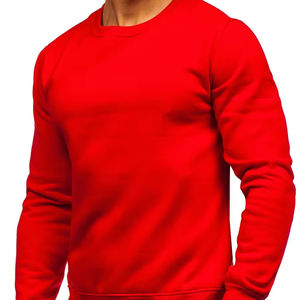 Nuevas sudaderas de cuello redondo al por mayor de moda sudadera de algodón personalizada de alta calidad transpirable de secado rápido para hombres - Product Image 1