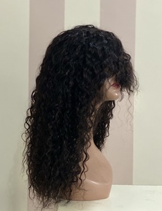 Wholesale Vendors Virgin Cut Long Bob Lace Frontal <b>Pixie</b> Curls <b>Wig</b> Deep Water Wave Pre Plucked Lace Front Human Hair <b>Wigs</b> Vendor - Product Image 2