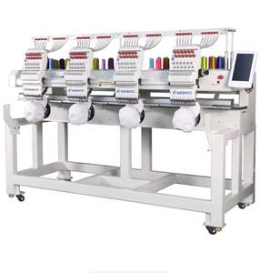 NUEVA Máquina de Bordar Industrial de 4 Cabezas, 12/15 Agujas, para Bordar Calcetines - Product Image 1