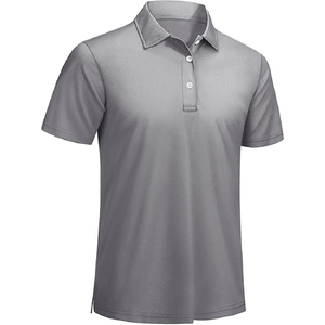 T-shirt polo de luxe personnalisé de haute qualité pour hommes haute performance 100% coton avec col côtelé été avec couleur personnalisée - Product Image 5