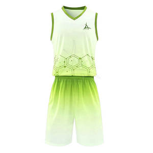 Ensemble d'uniformes de basketball pour hommes personnalisés 2025, nouveau design, respirant, de haute qualité, maillot de basketball complet et short, taille plus, imprimé - Product Image 1