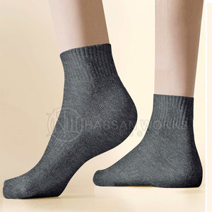 Calcetines de Algodón 100% al por Mayor para Hombre y Mujer, Transpirables, Ecológicos, de Secado Rápido, Casuales, para Uso Diario, Calcetines de Forro Polar - Product Image 1